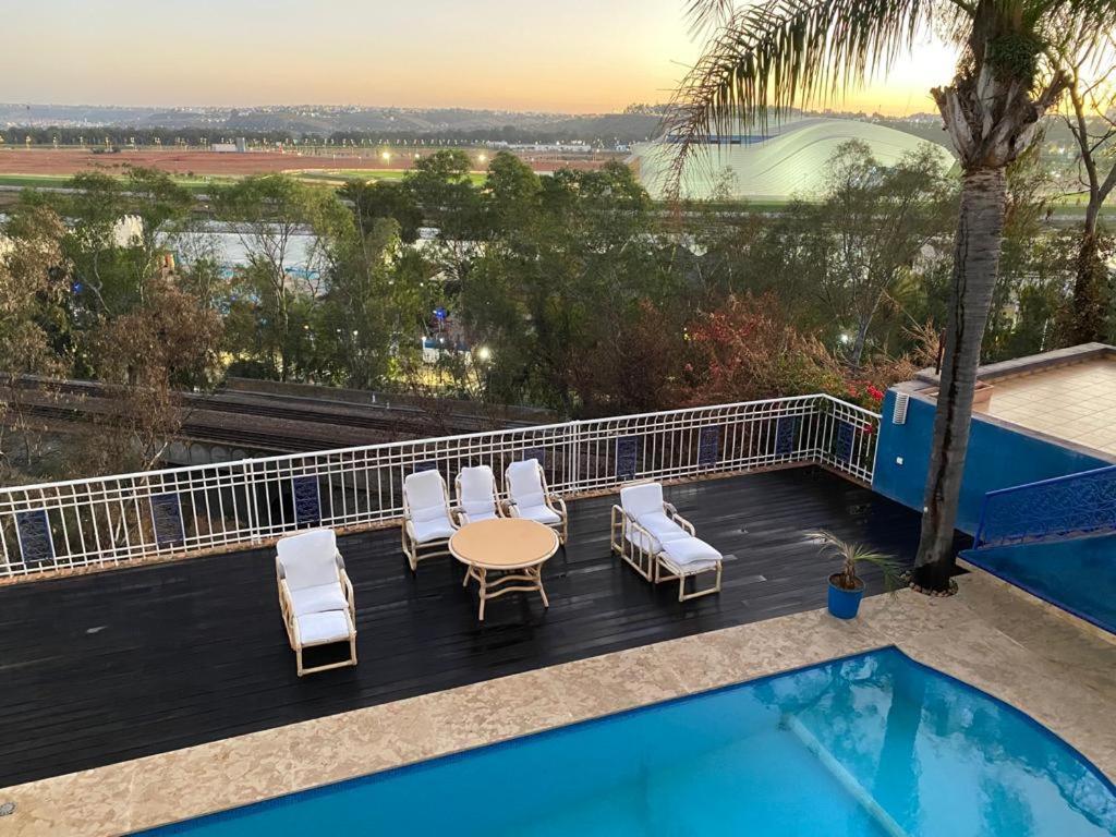 La Villa Des Corsaires, Vue Panoramique Sur Rabat Salé Bagian luar foto
